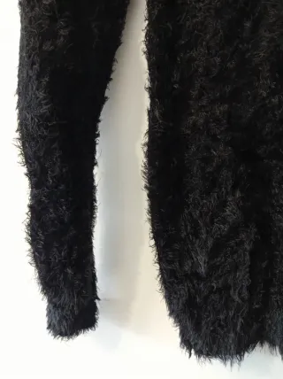 Jersey negro pelito suave