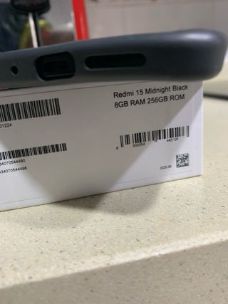 Xiaomi Redmi 15 256GB Nero