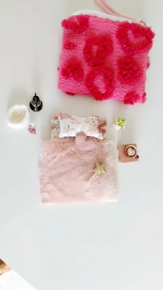 Borsetta porta bambole set da viaggio