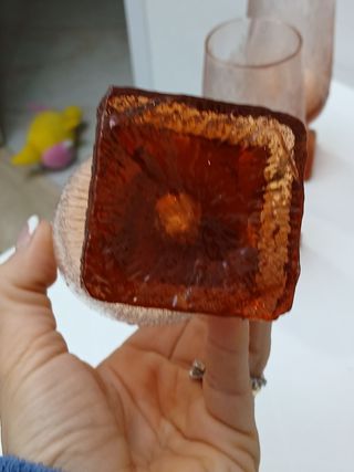 Set Bicchieri e Caraffa Vintage Vetro