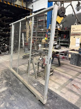 Hoja de cancela corredera