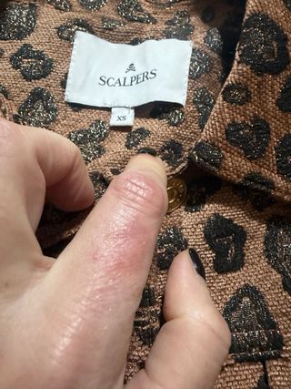 Traje Scalpers pantalón y chaqueta estampado