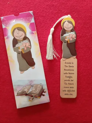 Segnalibro Buon Pastore con preghiera