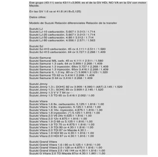 Eje trasero Suzuki Vitara completo