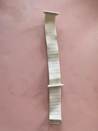 Cinturino iWatch 44mm Nylon Bianco