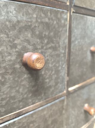 Cajonera Vintage Madera y Metal