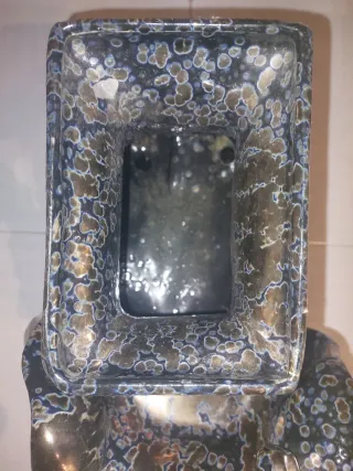 Figura Elefante Maceta Cerámica