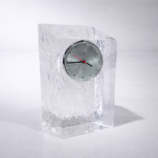 Orologio da Tavolo Guzzini Lucite Anni '70