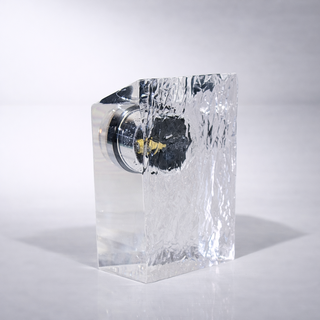 Orologio da Tavolo Guzzini Lucite Anni '70