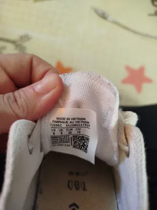 Converse bebé talla 22