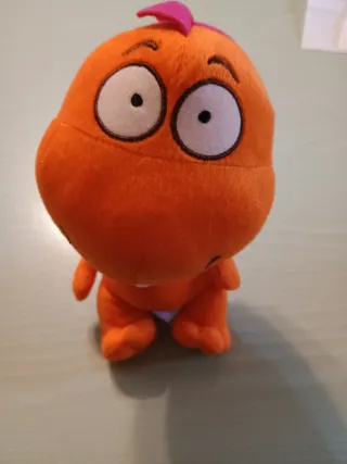 Peluche draghetto arancione