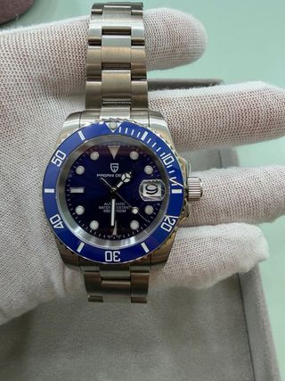 Reloj Automático Pagani Design Azul