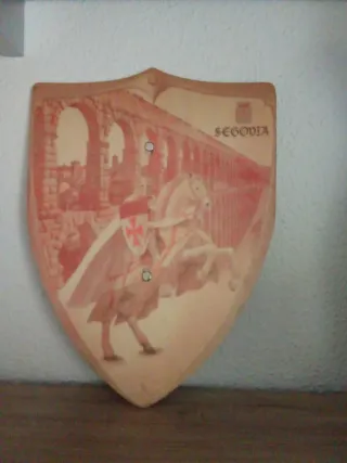 Figuras Caballeros Medievales, imán, taza, escudo