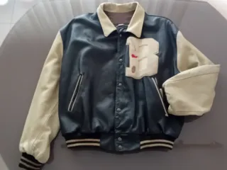 Bomber Bozo Gang Uomo Pelle Vintage