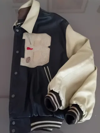 Bomber Bozo Gang Uomo Pelle Vintage