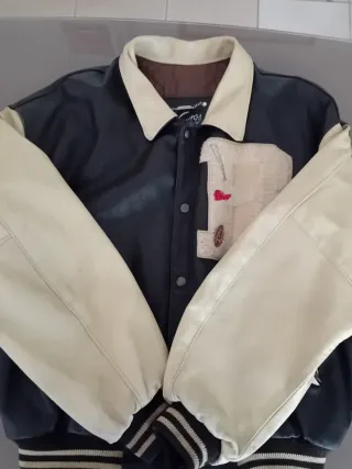 Bomber Bozo Gang Uomo Pelle Vintage