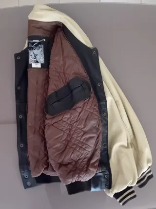 Bomber Bozo Gang Uomo Pelle Vintage