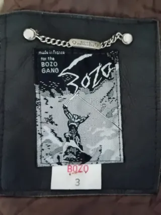 Bomber Bozo Gang Uomo Pelle Vintage