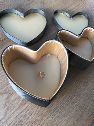 Conjunto 2 Cajas/ Joyero Tela