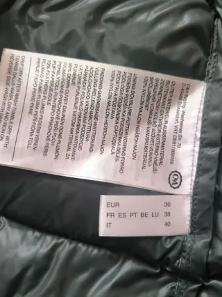 Chaqueta Plumífero C&A Ligera Talla M