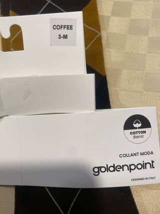 Calzamaglia Goldenpoint a rombi