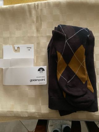 Calzamaglia Goldenpoint a rombi