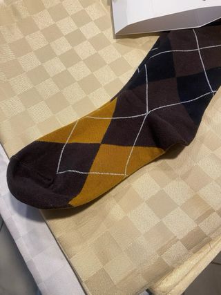 Calzamaglia Goldenpoint a rombi