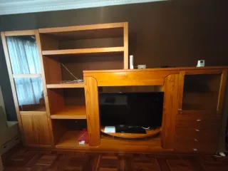 Mueble de salón madera