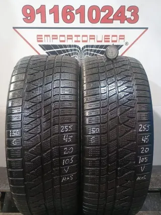 255 45 20 V KUMHO RUEDA AL 90% VIDA UTIL INVIERNO