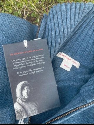 Jersey Amundsen Azul Media Cremallera