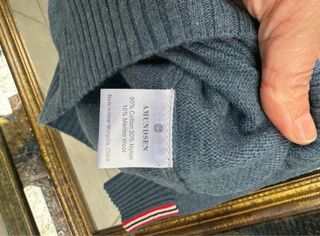 Jersey Amundsen Azul Media Cremallera