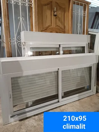 Ventana aluminio Climalit 210x95.  621292438