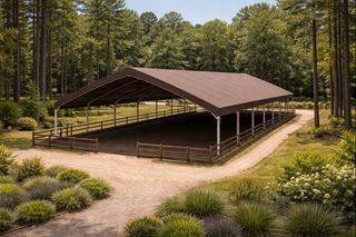 Naves ecuestres y cubiertas hípicas Valencia