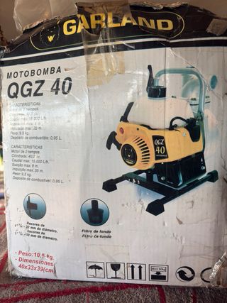 Motobomba Gasolina Garland OGZ 40