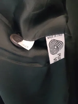 Giacca sartoriale uomo pura lana vergine