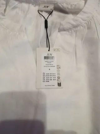 Camisa blanca JYD talla S