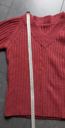 Jersey de punto salmón talla única