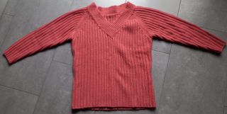 Jersey de punto salmón talla única