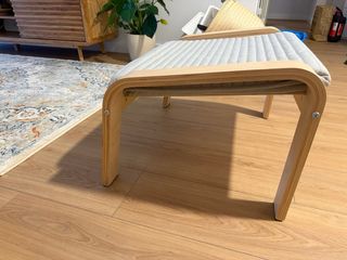 Reposapiés IKEA POÄNG gris