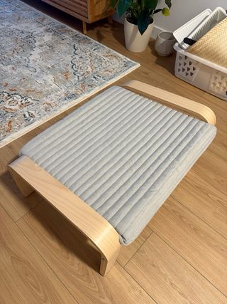 Reposapiés IKEA POÄNG gris