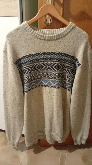 Jersey hombre estampado étnico