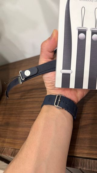 Correa Crossbody iPhone Apple Negra