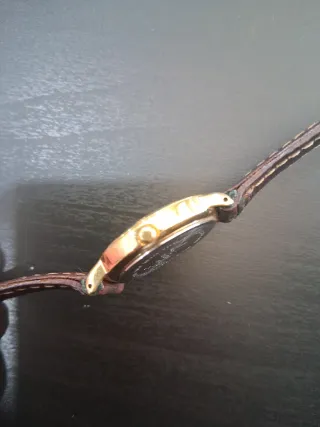 Orologio Bulova Donna Oro e Pelle Marrone