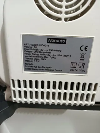 Nevera portátil Norauto