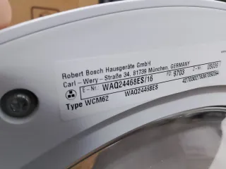 Lavadora Bosch 8kg sería 6