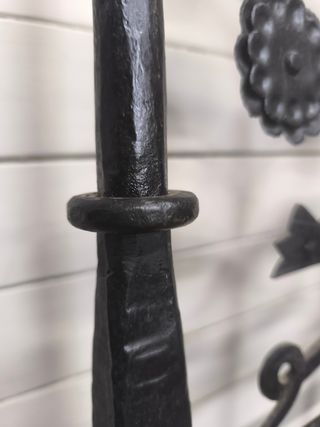 Cabeceros de forja antiguos. Pareja