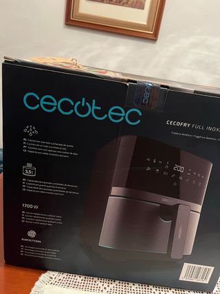 Freidora de aire Cecotec sin estrenar