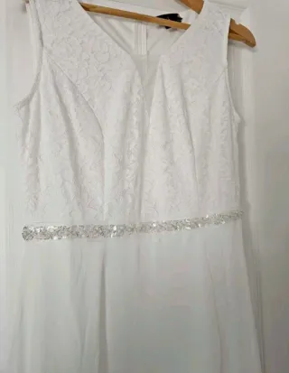 Vestido de Novia Largo Blanco