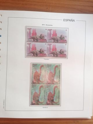 SELLOS ESPAÑA AÑO 2015**MNH. BLOQUE DE 4