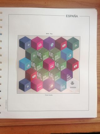 SELLOS ESPAÑA AÑO 2015**MNH. BLOQUE DE 4